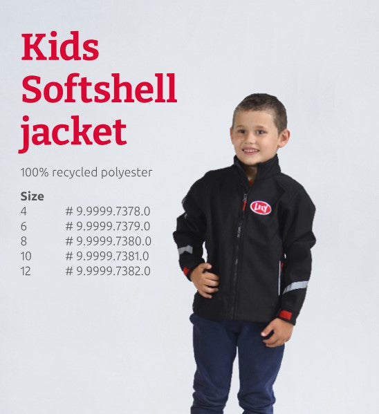 Lely Softshell Barnajakkar stærðir 4-12