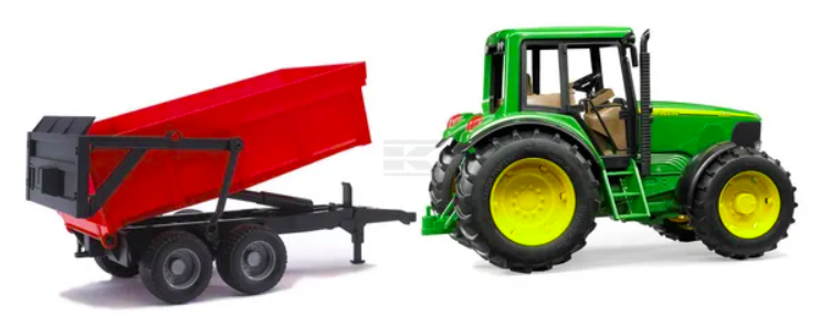 John Deere 6920 og sturtuvagn leikfang