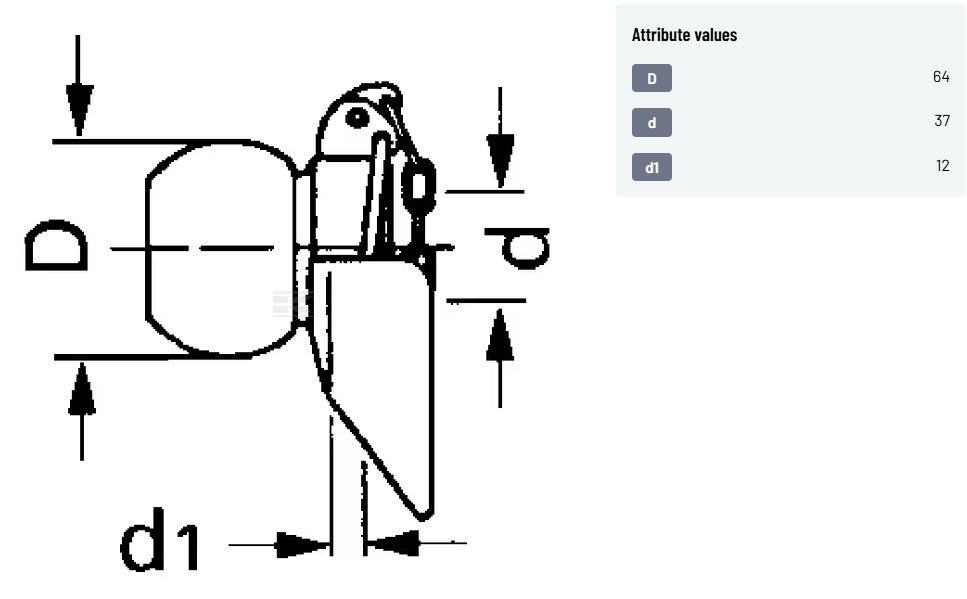 Beisliskúla með vængjum Cat 3/3