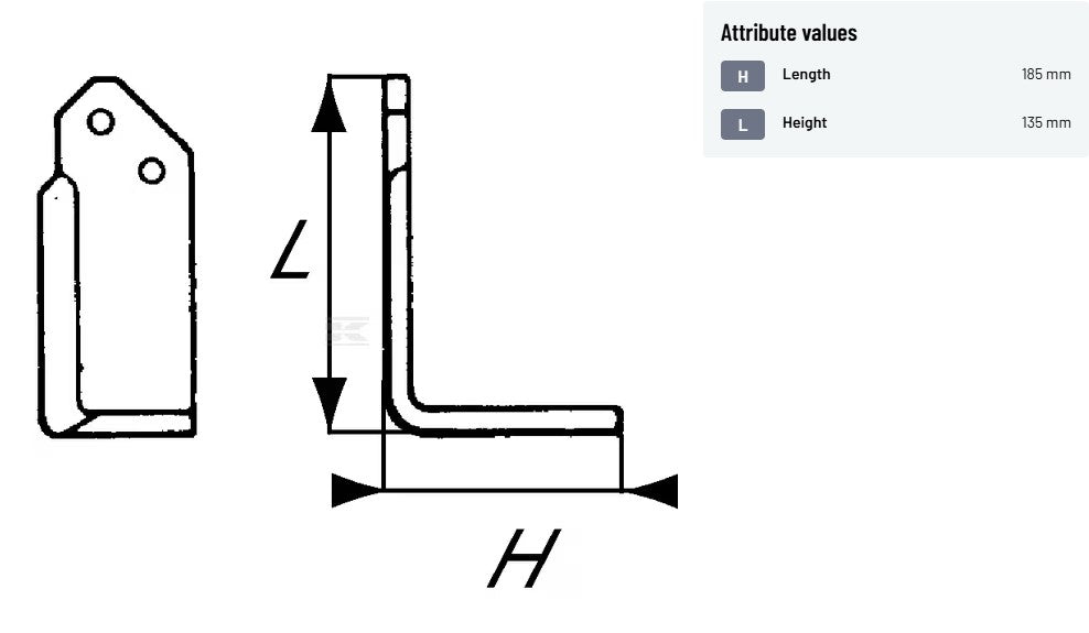 Tætarahnífur Krone Hægri