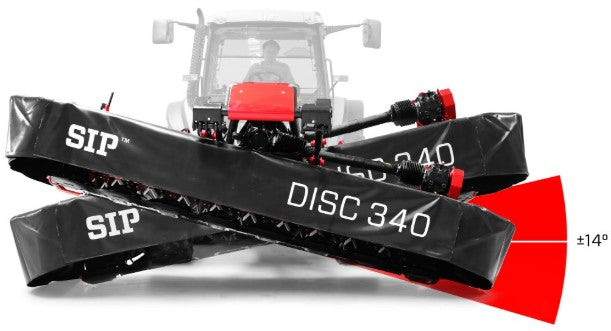 SIP Silvercut Disc 340F S-Flow framsláttuvél