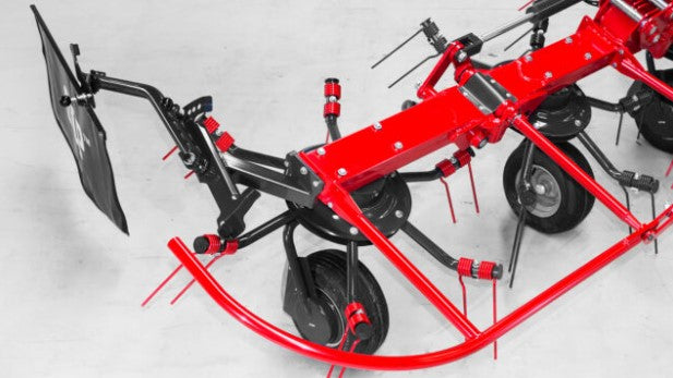 SIP Spider HD 1100/10 T Heyþyrla á vagni með Lely króktindum