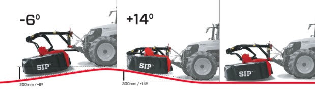 SIP Silvercut Disc 340F S-Flow framsláttuvél
