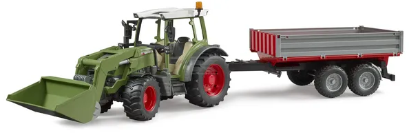 Fendt Vario 211 og vagn - leikfang